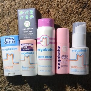 (6) MEGABABE Deodorant/Shaving Solutions For ALL Female Body Parts